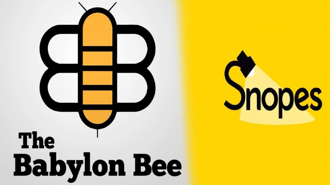 “Ridicule, Most Effective Weapon”: Why Snopes Attacks Babylon Bee Satire