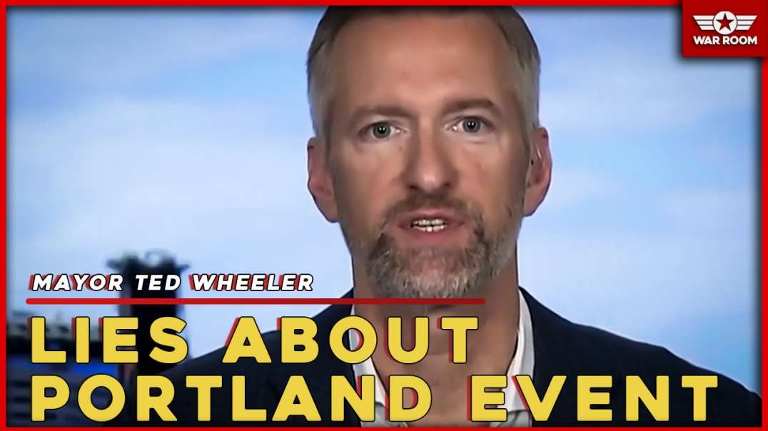 Mayor Ted Wheeler Lies To Public About August 17th Portland Event.mp4
