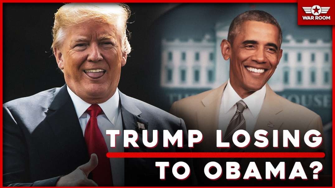 Is President Trump Losing To Barack Obama