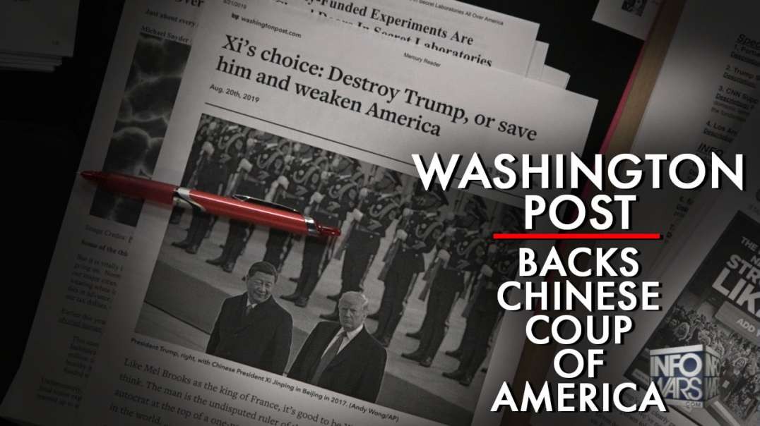 Washington Post Backs Chinese Coup Over Trump