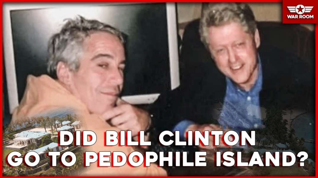 President Trump Asks The Press If Bill Clinton Was Ever On Pedophile Island