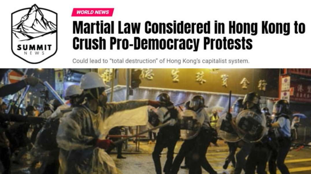 EXCLUSIVE! Hong Kong Protesting Chinese Migrant Invasion