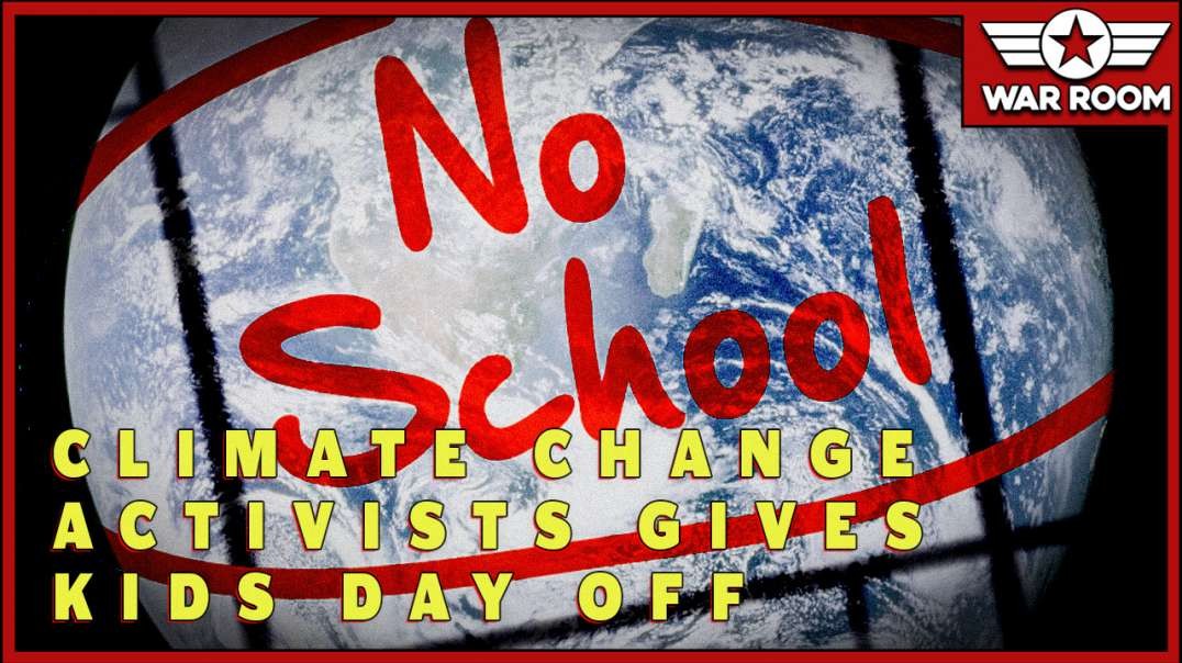 Climate Change Activsts Give Kids A Day Off School To Join Protest.mp4