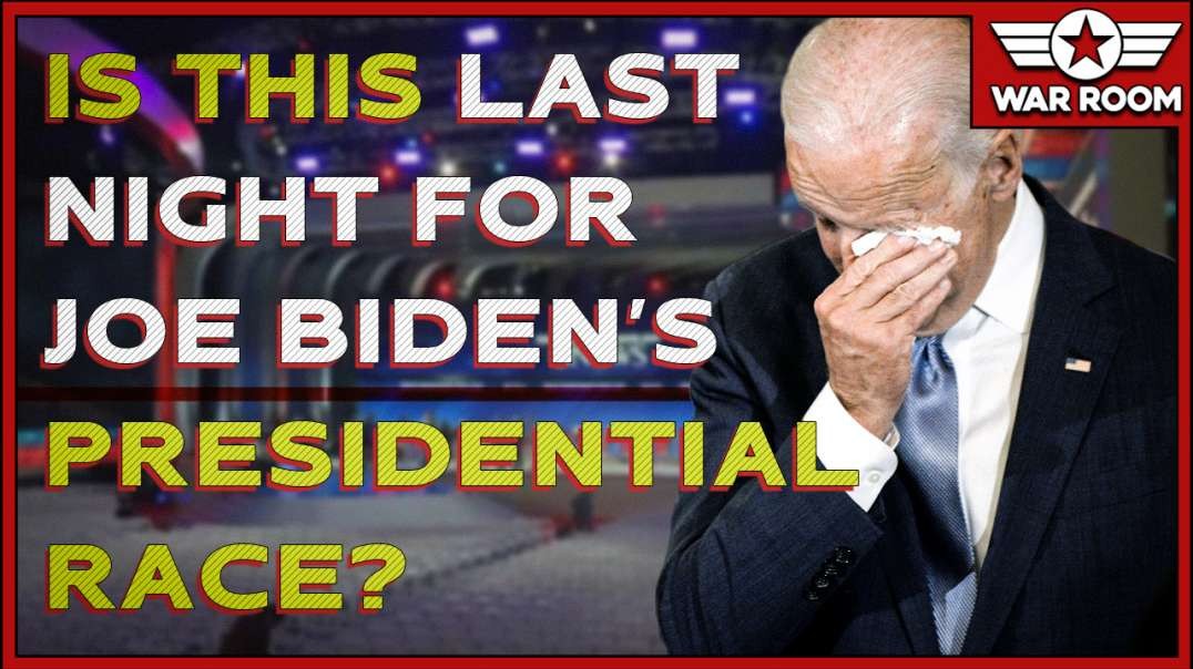 This Could Be Joe Biden's Last Night In The Presidential Race