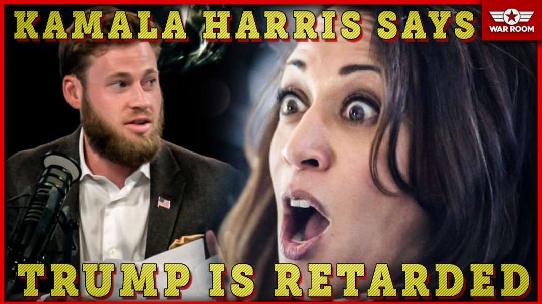 Kamala Harris Agrees With Constituent That Trump Is Retarded
