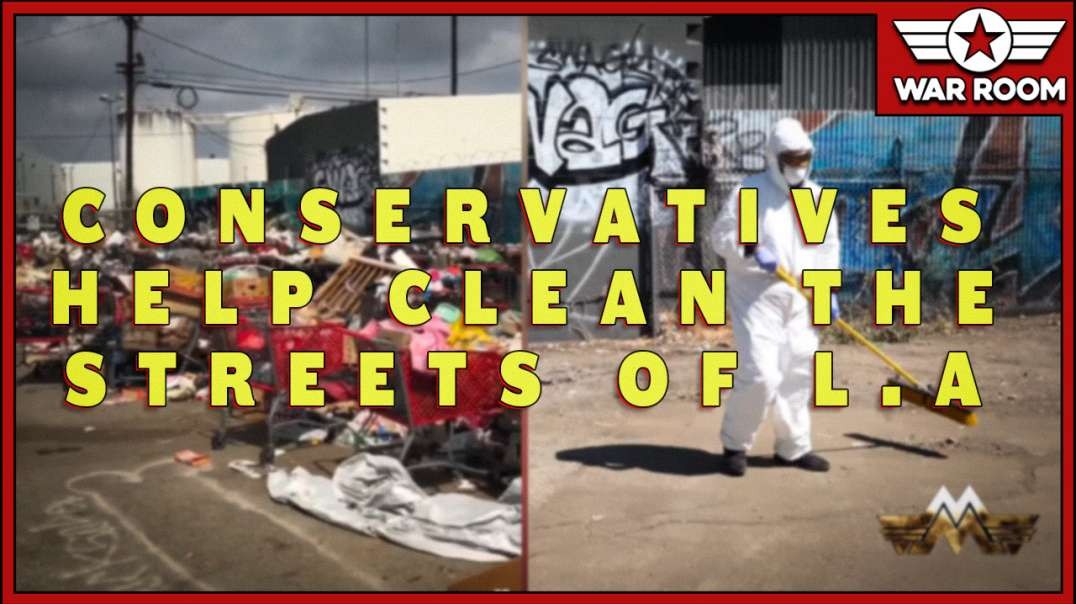 Shocking Before And After Images After Trump Supporters Clean Streets Of L.A