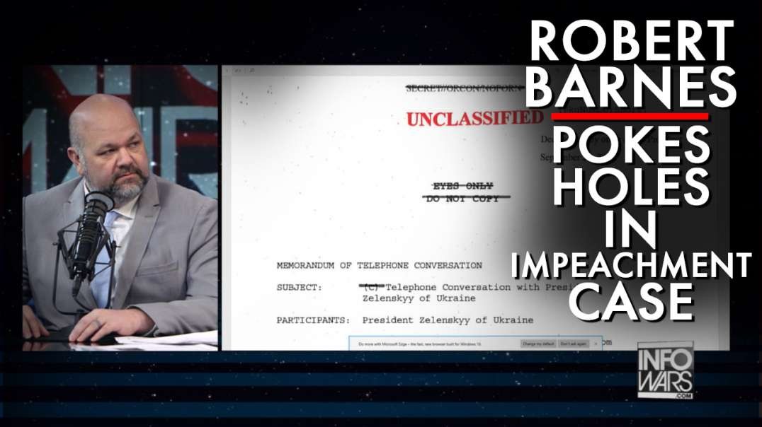 Constitutional Lawyer Pokes Holes In Trump's Impeachment Case