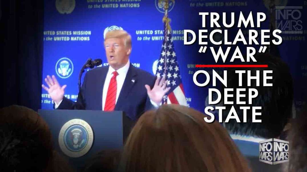 Secret Video Trump Says We Are At War With Deep State!