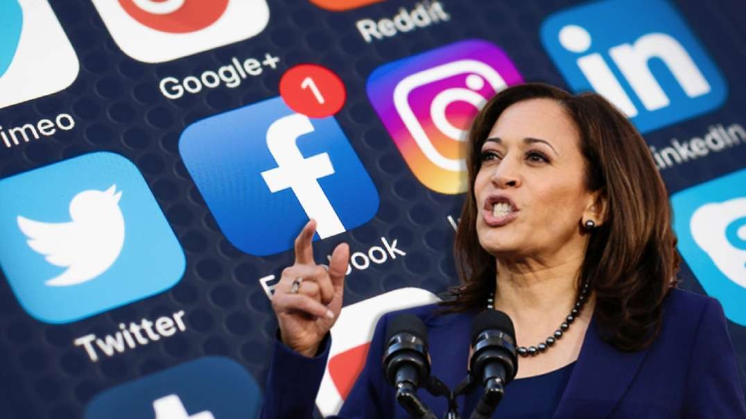 Kamala Harris Calls For Big Tech To Determine Who Is Worthy Of Free Speech