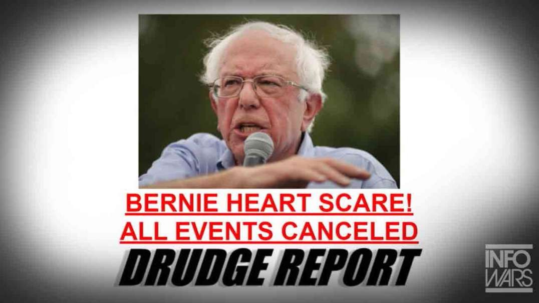 Heart Scare Forces Bernie Off The Campaign Trail