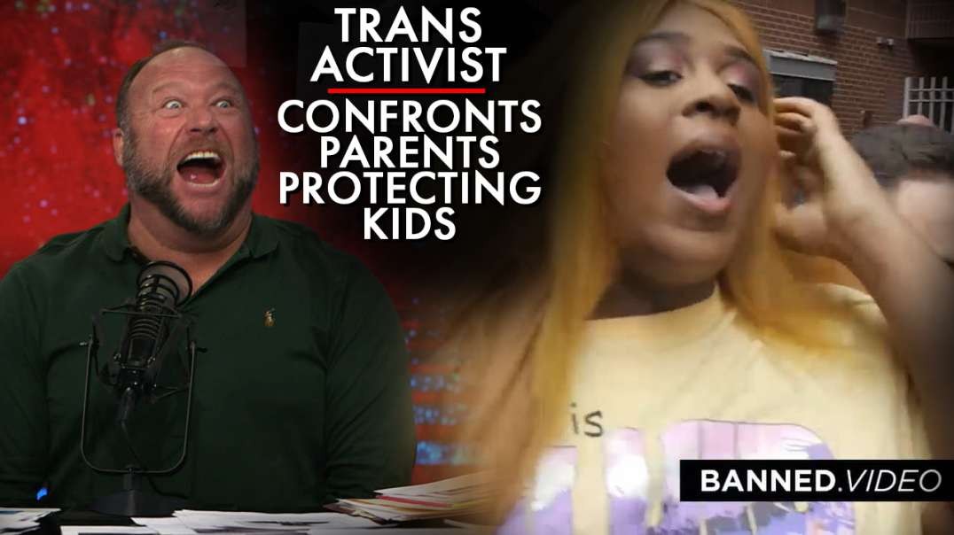 Trans Activist Confronts Parents For Protecting Kids From Pedophiles