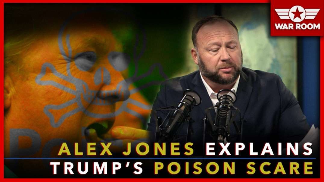 Alex Jones Explains Why Trump Was Rushed To Hospital For Food Poisoning Scare