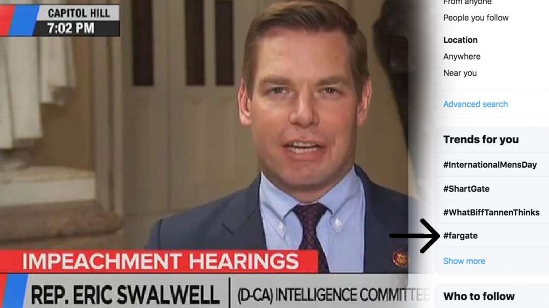 Swalwell Breaks Wind & the Internet: Shart Heard ‘Round the World