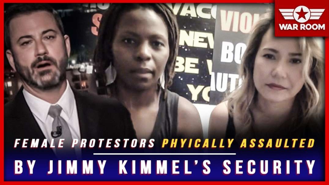 Female Protesters Physically Assaulted By Jimmy Kimmel's Security