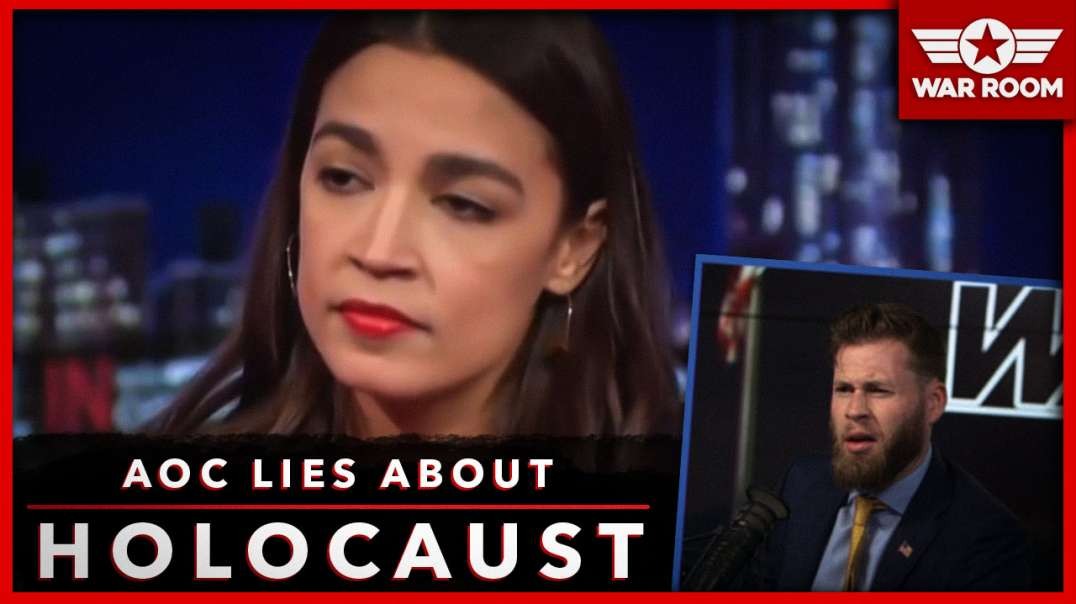 AOC Lies About Holocaust, Admits She Hates White People