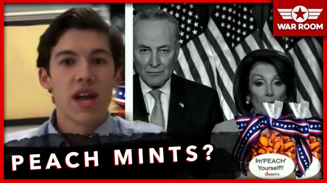 Young Conservative Bombards Congress With Peach Mints