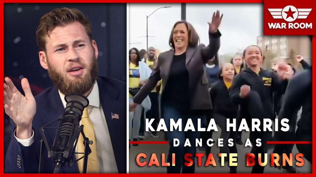 Kamala Harris Dances As Her State Of California Burns