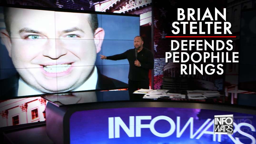 Brian Stelter Publicly Defends ABC's Cover-Up Of Epstein Child Blackmail Ring