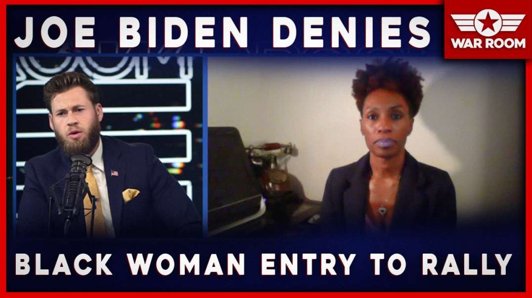 Joe Biden Denies Entry Of Black Woman At Campaign Rally