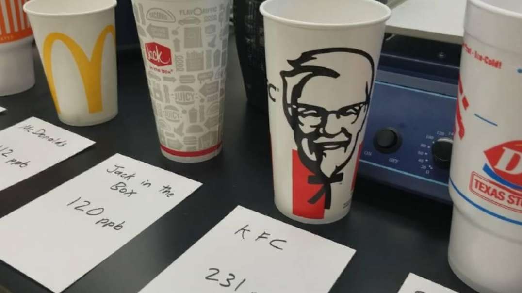 Fast food water TESTED for heavy metals!