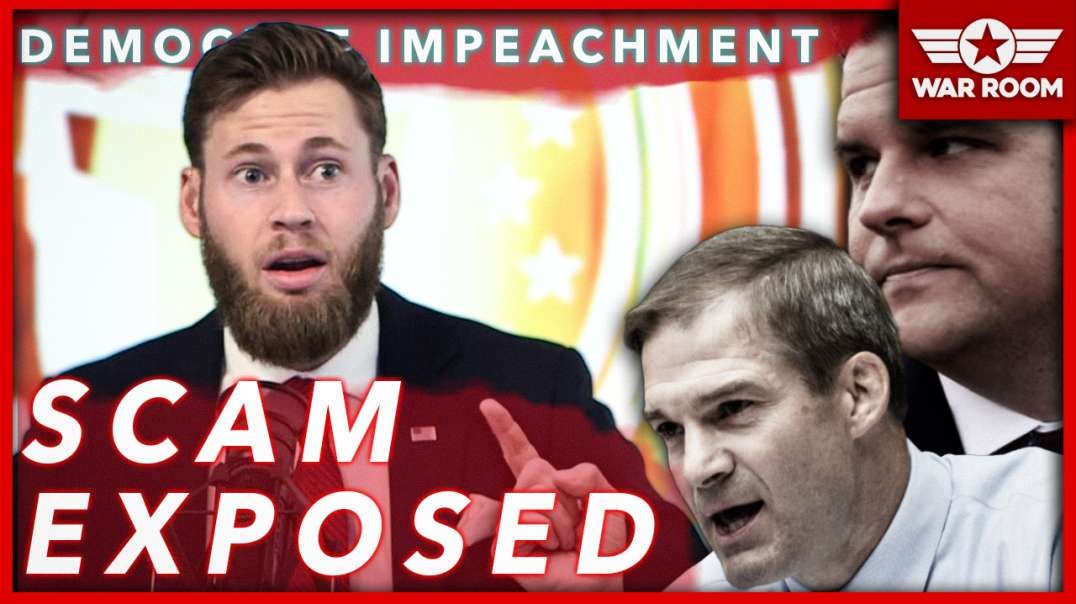 Democrat Impeachment Scam Exposed By Matt Gaetz And Jim Jordan