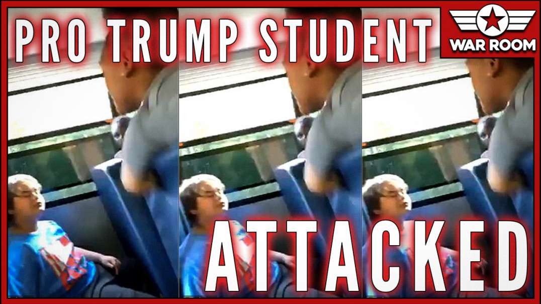 Watch Violent Attack On Students Who Support Trump