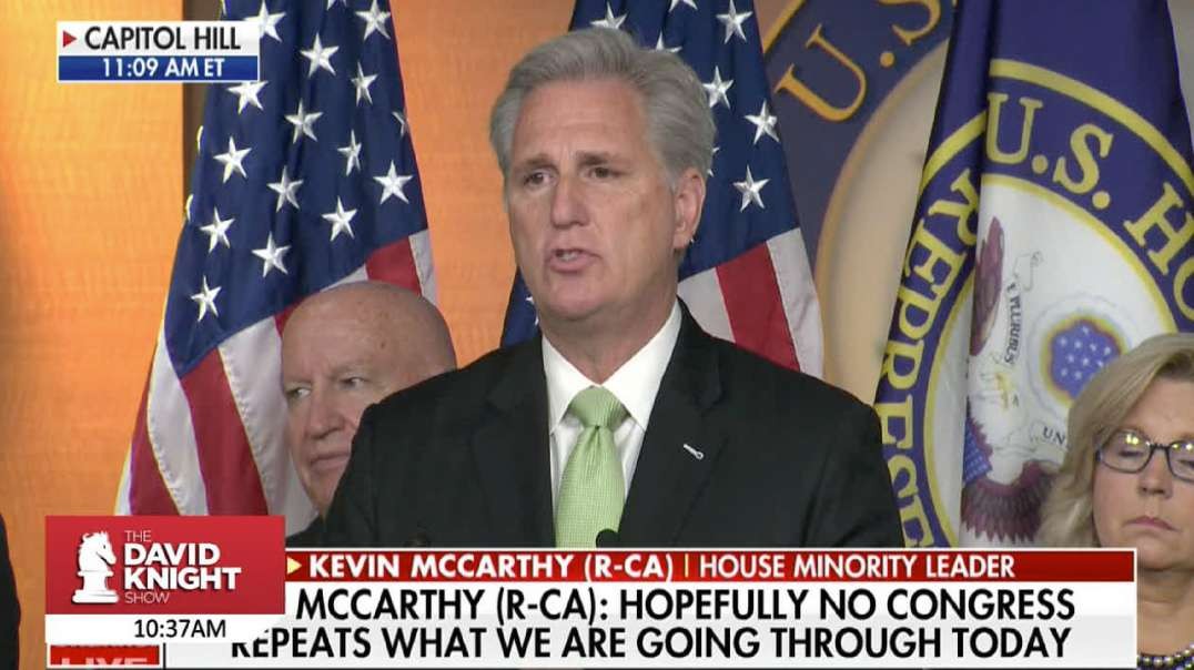 Minority Leader Kevin McCarthy Has The Perfect Response To Impeachment Charade