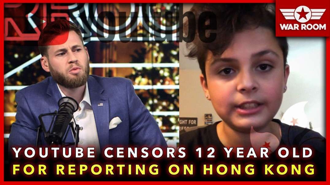 Youtube Censors 12 Year Old Boy For Reporting On Hong Kong