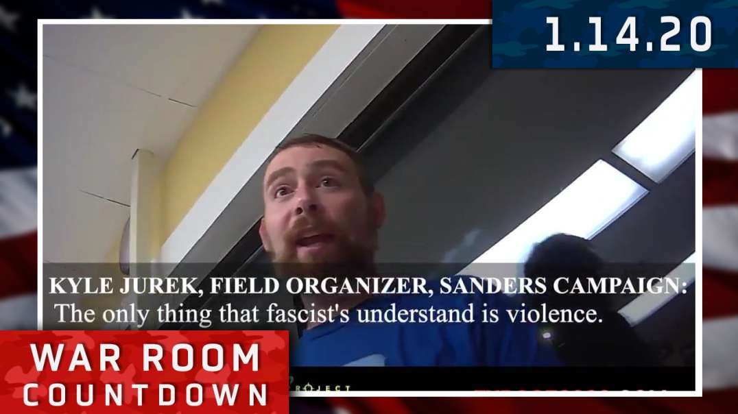 Countdown: Explosive Video Exposes Unhinged Bernie Staffer Ahead Of Democrat Debate