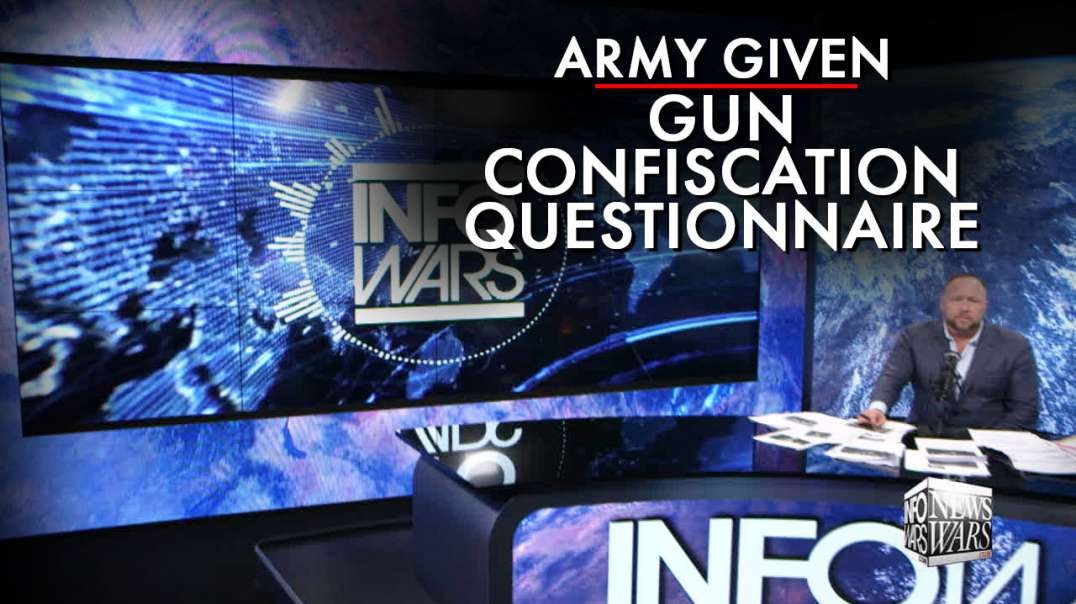 Army Given Gun Confiscation Questionnaire