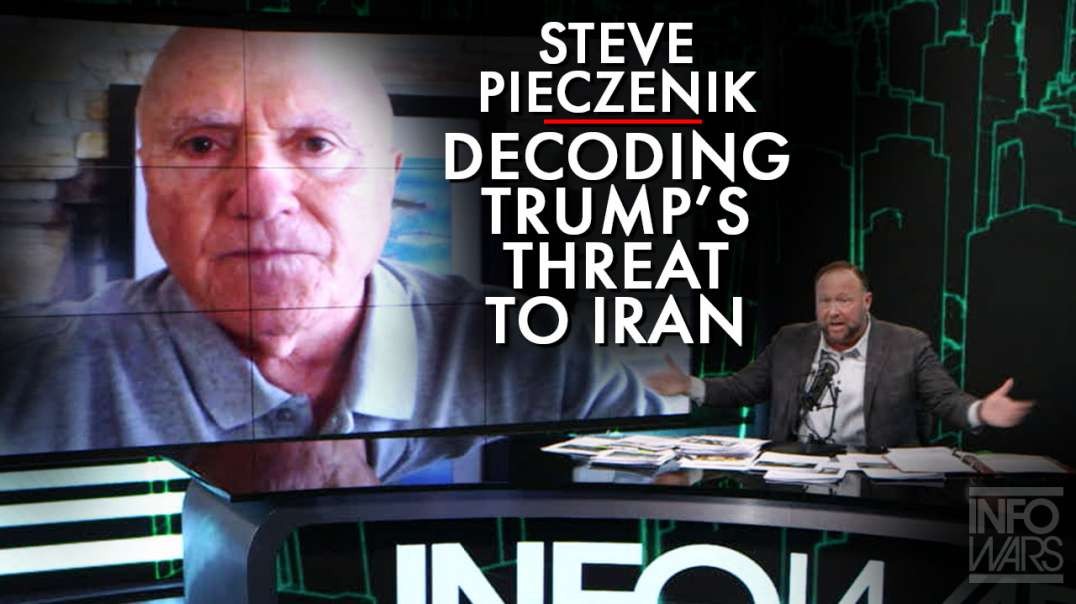 Steve Pieczenik: Decoding Trump's Threat To Iran