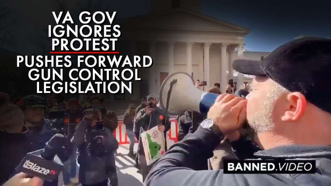 VA Gov Ignores Protest, Pushes Forward Gun Control Legislation