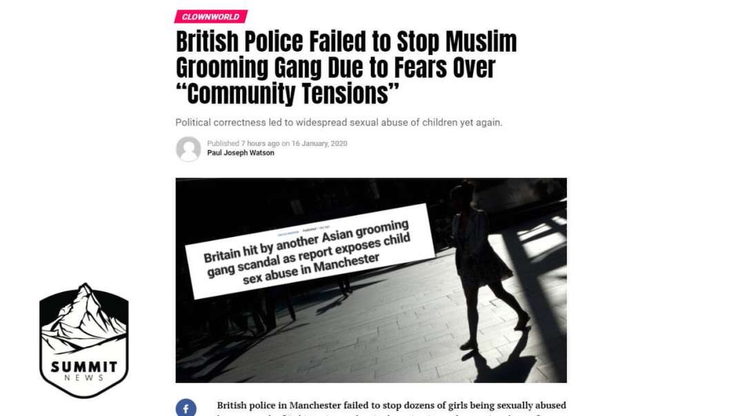 British Police Failed to Stop Muslim Grooming Gangs Over Fears About Political Correctness