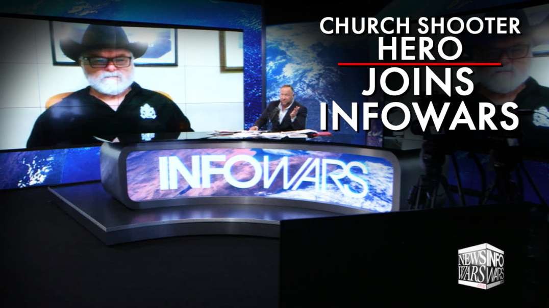 Church Shooting Hero Joins Infowars