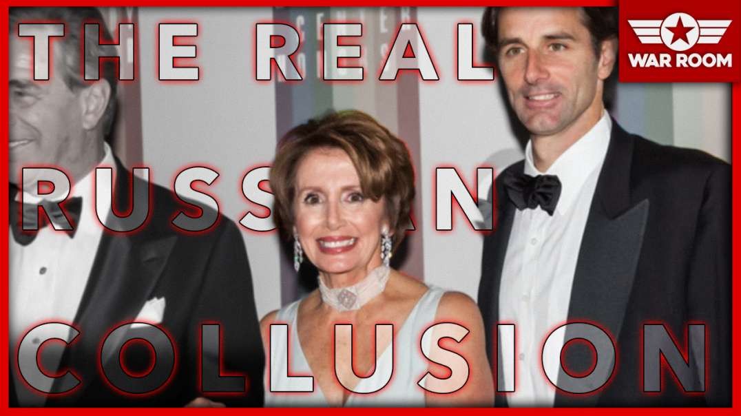 Breaking: Real Russian Collusion Discovered; Pelosi Jr. Uses Russians To Lobby U.S. Politicians