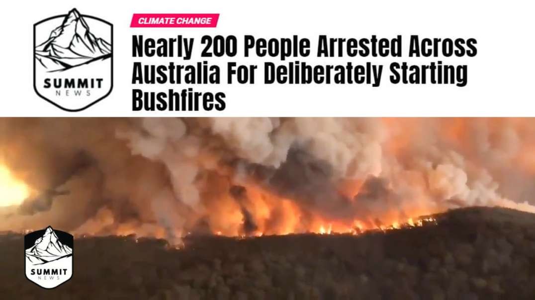 Who Started The Australian Brush Fires?