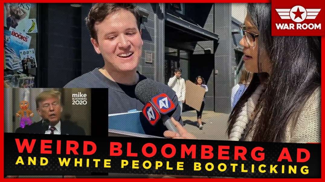 Weird Bloomberg Gingerbread Ad And White People Bootlicking Is Peak 2020