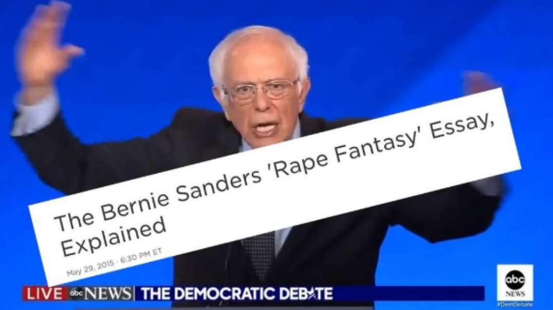 Bernie Sanders Support of Rape Shocks America