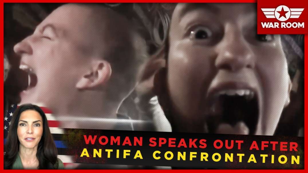 Woman Who Was Screamed At By Antifa Talks About Viral Clip