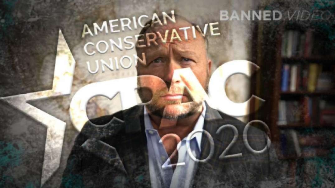 Alex Jones' Message To CPAC 2020