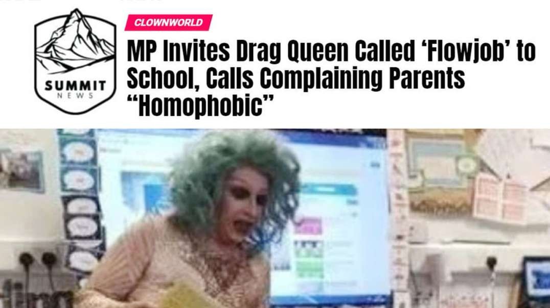 Parents Called Homophobic For Complaining About Drag Queen Called ‘Flowjob’