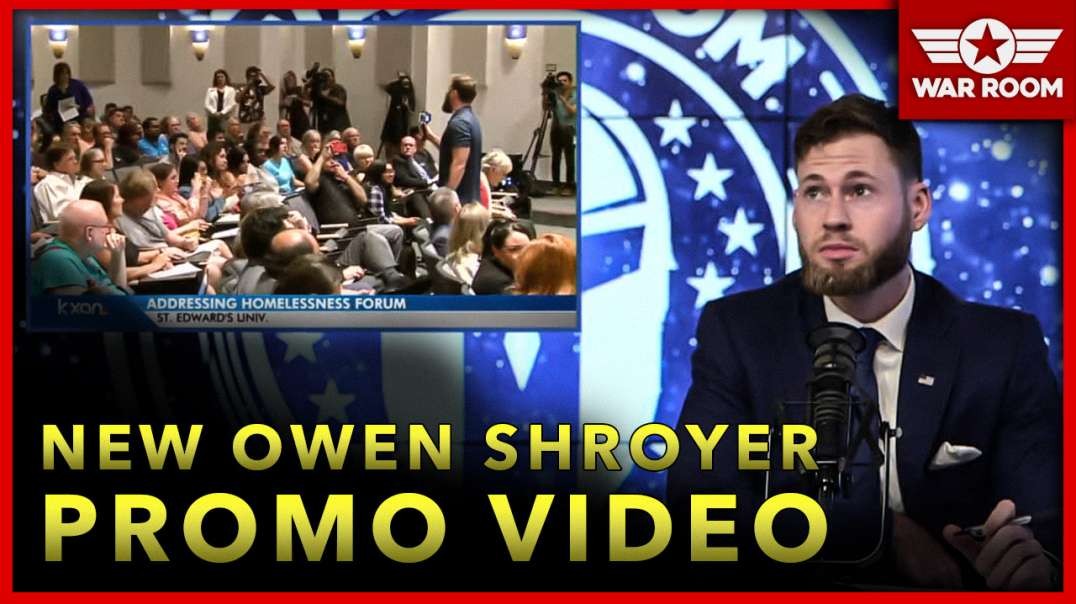 New Promo: Owen Shroyer Takes On Corrupt Politicians Face To Face