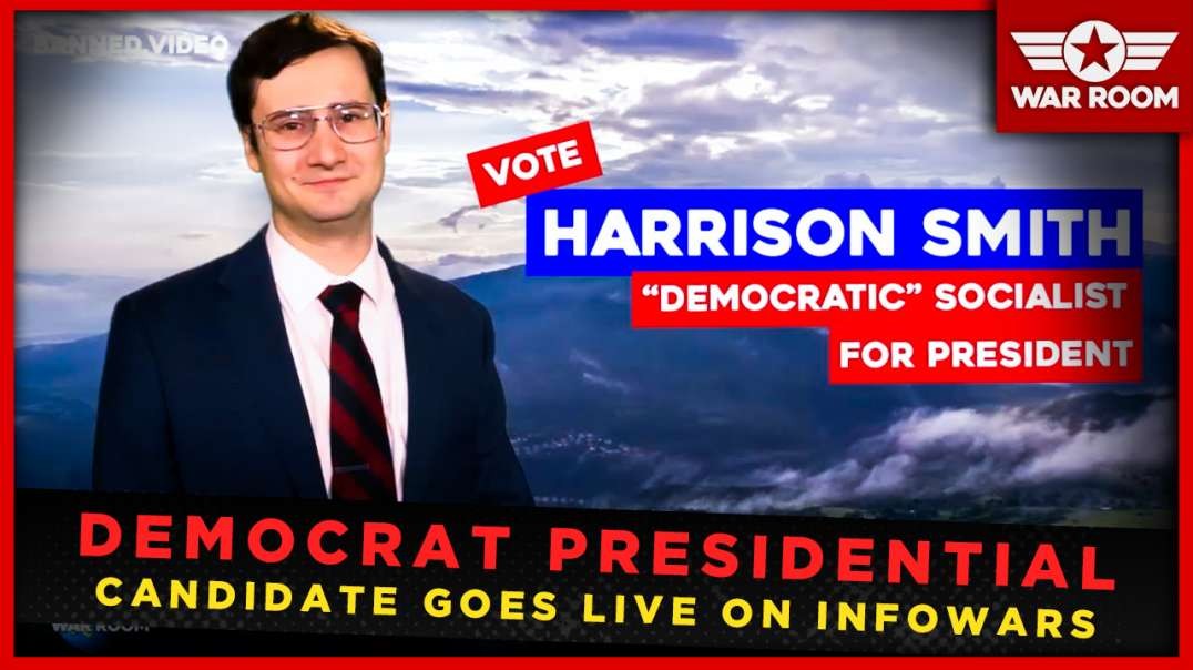 Democrat Presidential Candidate Goes Live On Infowars