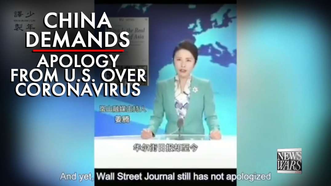 VIDEO: China Demands Apology From U.S. Over Coronavirus