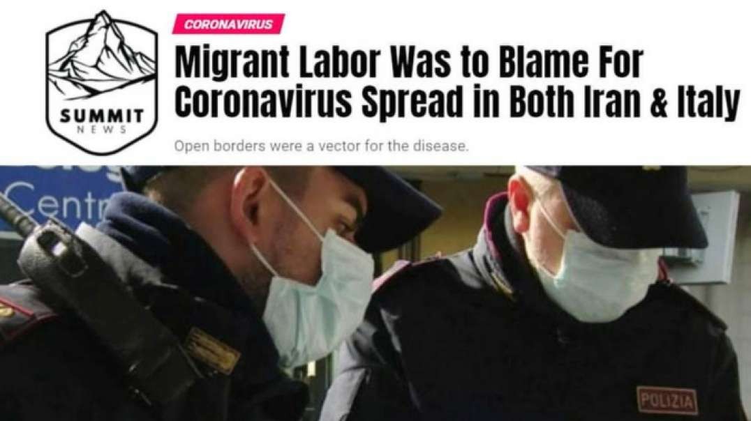 Open Borders Were A Vector For Coronavirus Spread