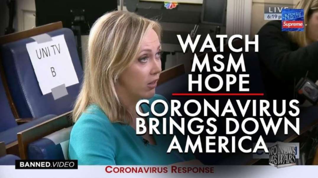 Watch MSM Confess To Trying To Destroy The US Economy And Cheering For Coronavirus