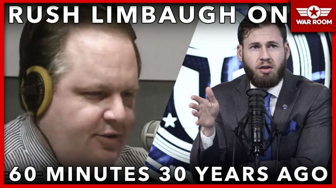 Flashback: Rush Limbaugh On 60 Minutes 30 Years Ago