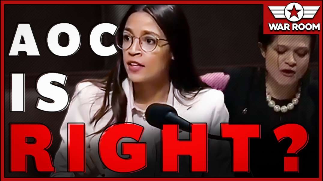 AOC Ridiculed For Stimulus Rant - But She's Right!