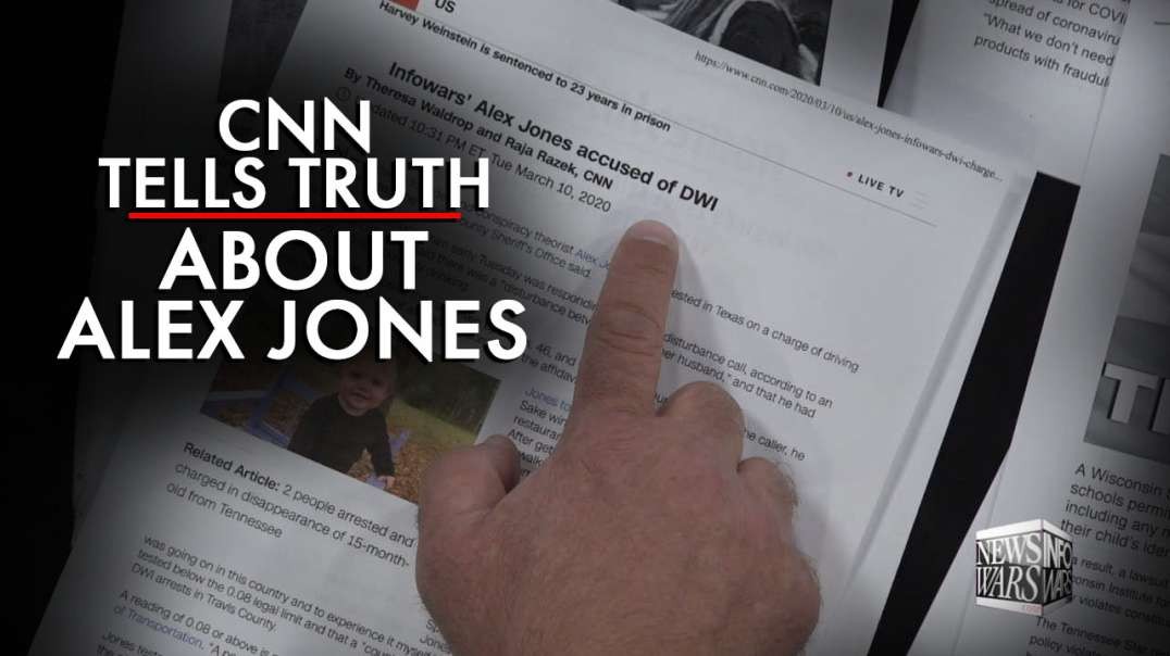 CNN Actually Tells The Truth About Alex Jones