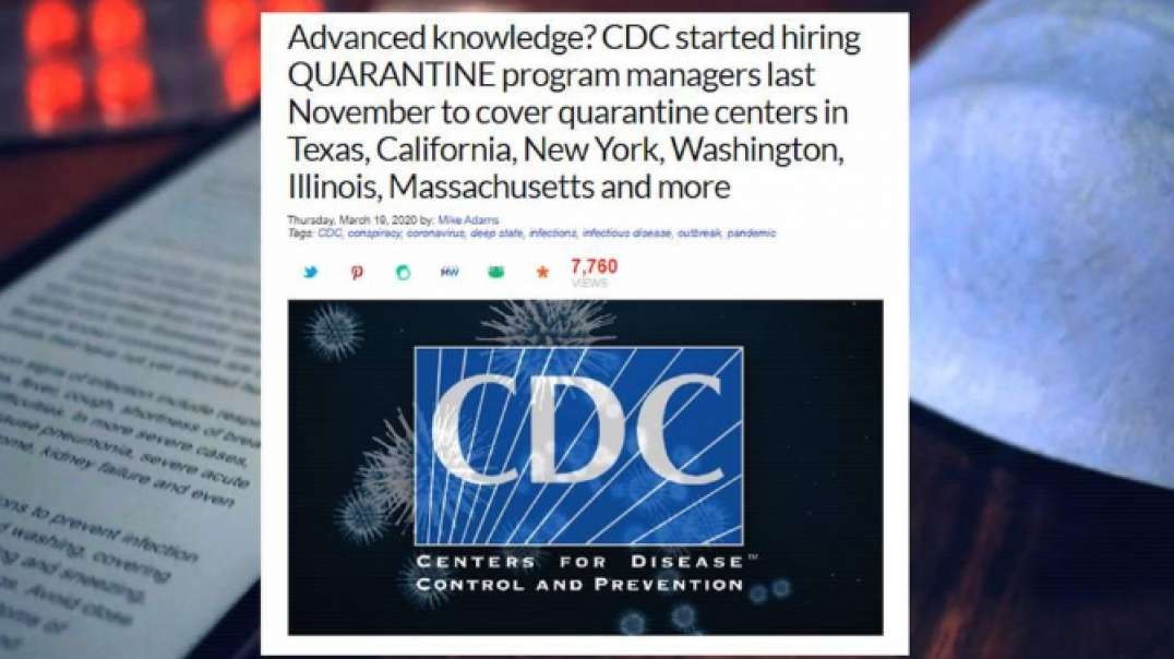 Was the CDC the criminal mastermind behind the coronavirus outbreak?